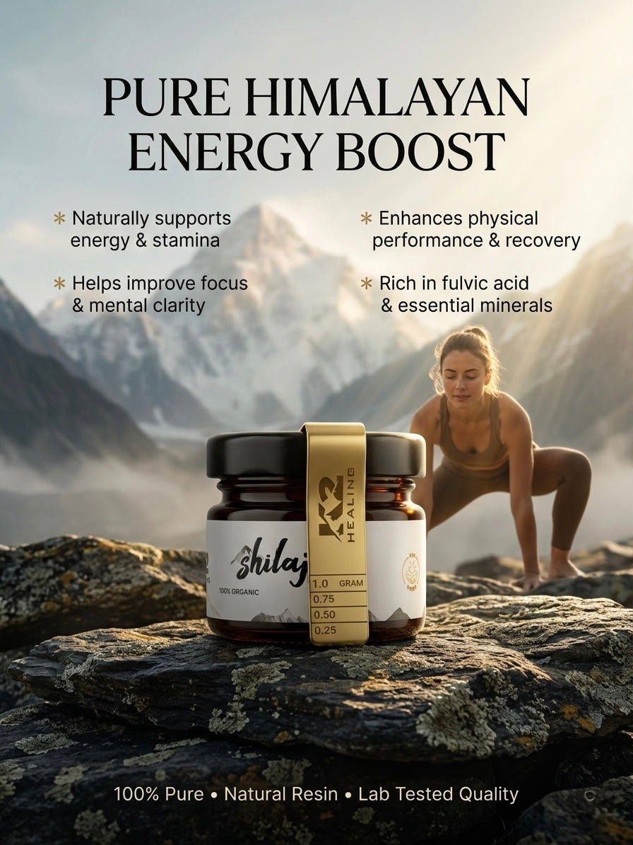 Shilajit for Energy: How It Fights Fatigue Naturally (Complete Guide 2026) K2 Shilajit - World's Finest Shilajit