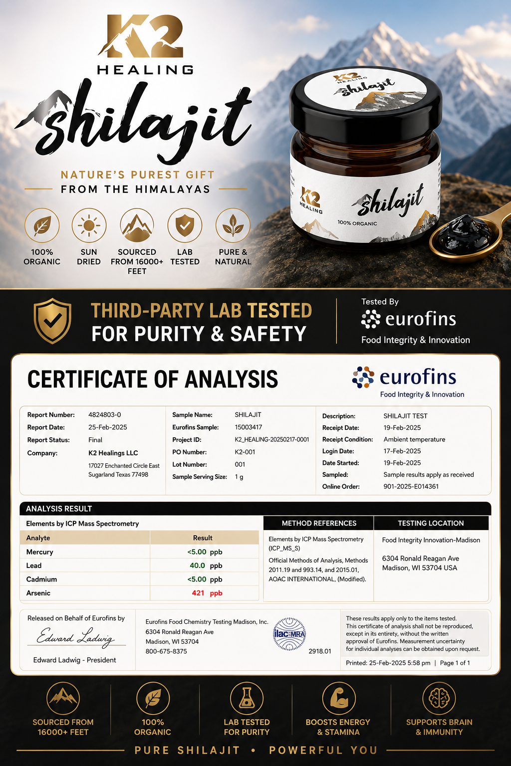 Why Heavy Metals Matter in Shilajit (And How Purification Works) K2 Shilajit - World's Finest Shilajit