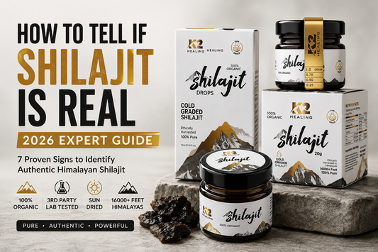 How to Tell if Shilajit Is Real (2026 Expert Guide) K2 Shilajit - World's Finest Shilajit