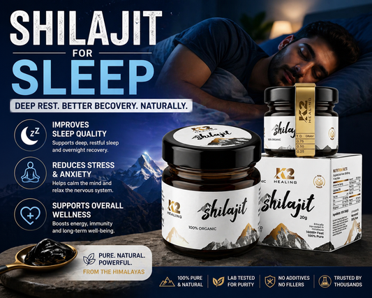 👉 Shilajit for Sleep: Can It Improve Deep Sleep & Recovery Naturally? K2 Shilajit - World's Finest Shilajit
