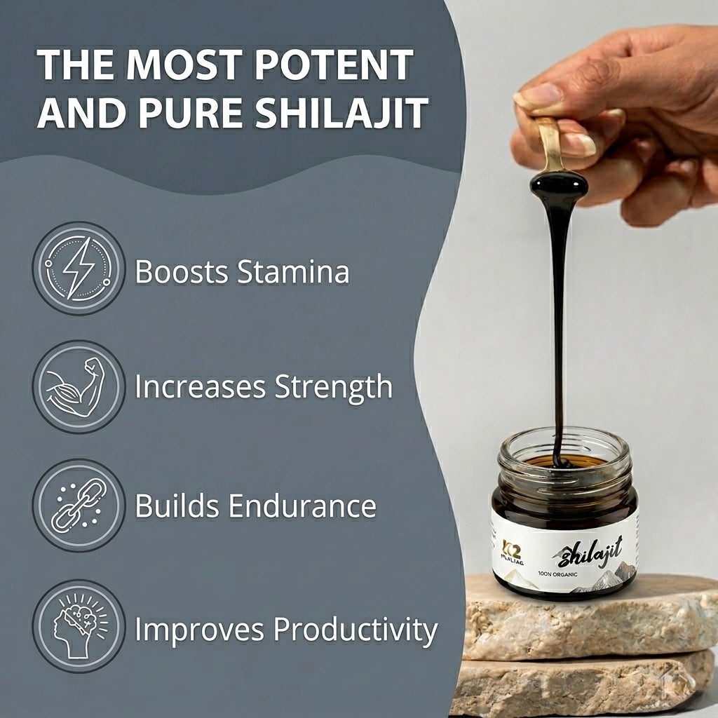 The Gold of the Himalayas: Why Shilajit is 2026’s Most Wanted Wellness Super-Resin K2 Shilajit - World's Finest Shilajit