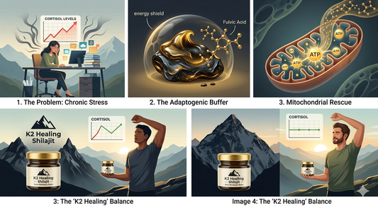 Does Shilajit Lower High Cortisol? K2 Shilajit - World's Finest Shilajit