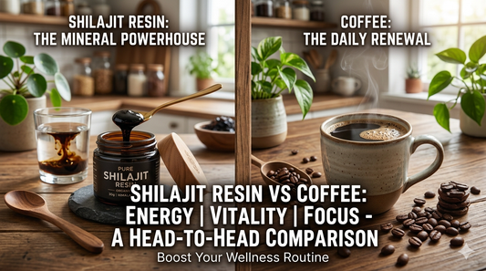 Shilajit vs Coffee which one is better? K2 Shilajit - World's Finest Shilajit