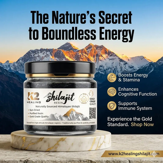 Pure Himalayan Shilajit Resin – 30g | Lab Tested | High Fulvic Acid K2 Shilajit - World's Finest Shilajit