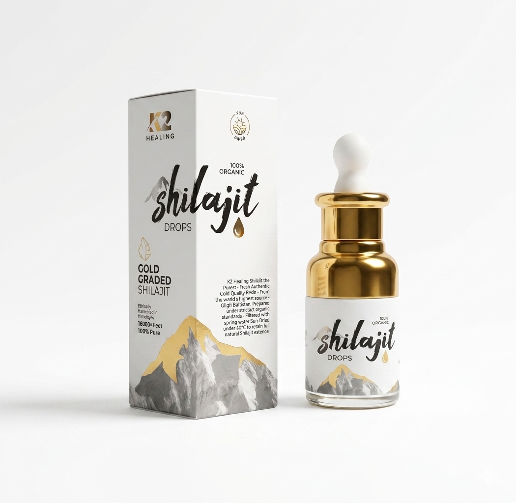 Pure Himalayan Shilajit Drops for Women - 2 Months Supply K2healingshilajit