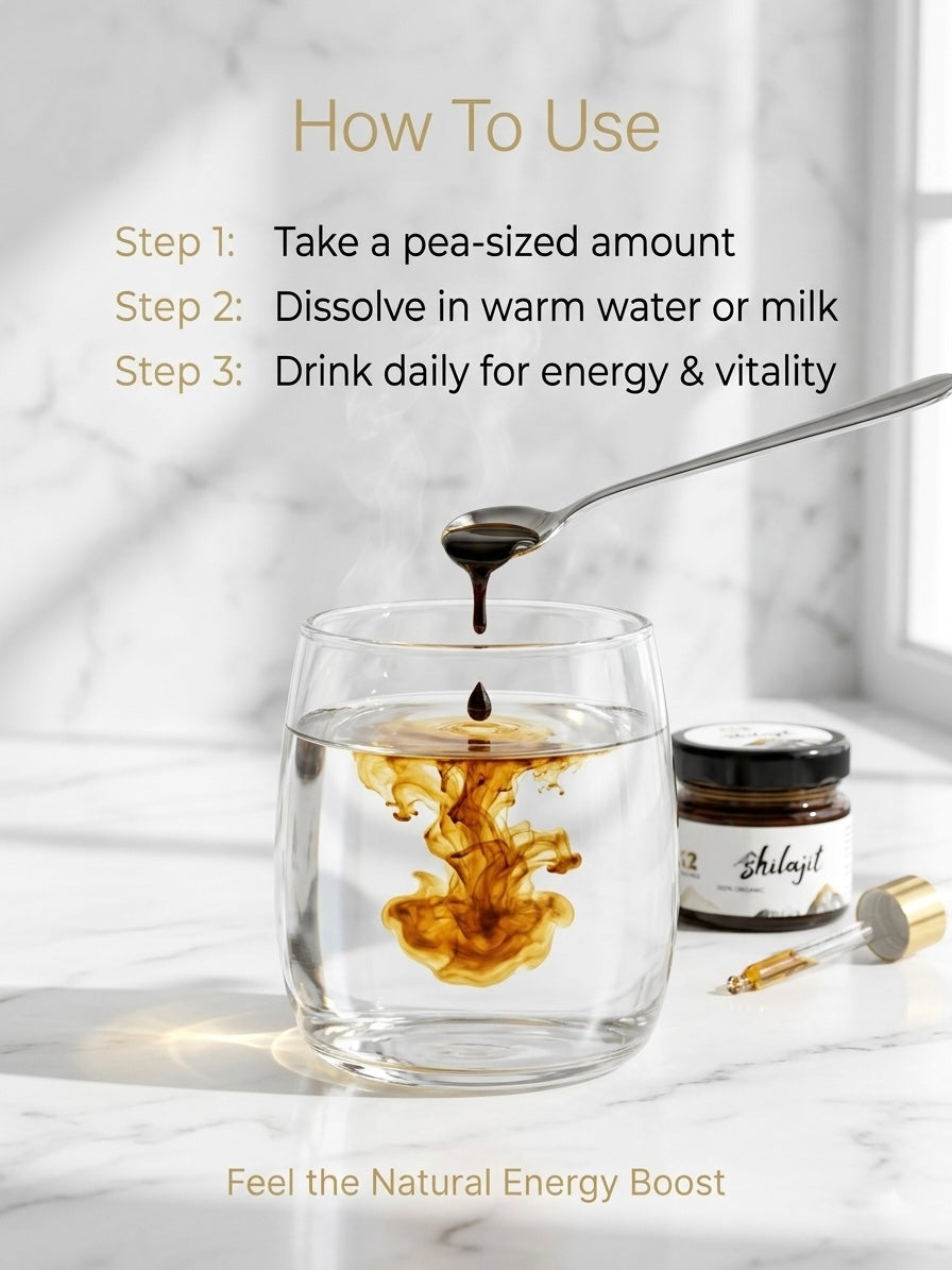 Pure Himalayan Shilajit Resin – Natural Energy, Strength & Vitality
 50g – Authentic Shilajit K2healingshilajit