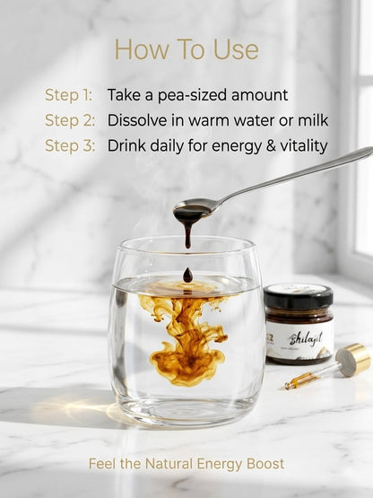 Pure Himalayan Shilajit Resin – Natural Energy, Strength & Vitality
 50g – Authentic Shilajit K2healingshilajit