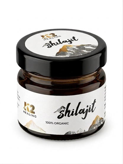 Premium Himalayan Shilajit Resin 100g | Natural & Authentic K2healingshilajit